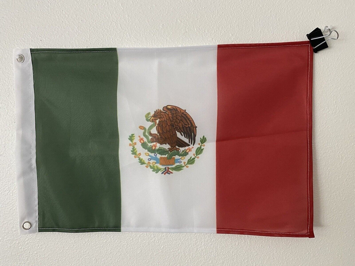 12x18 12"x18" Mexico SuperPoly Boat Car Flag -On Sale!