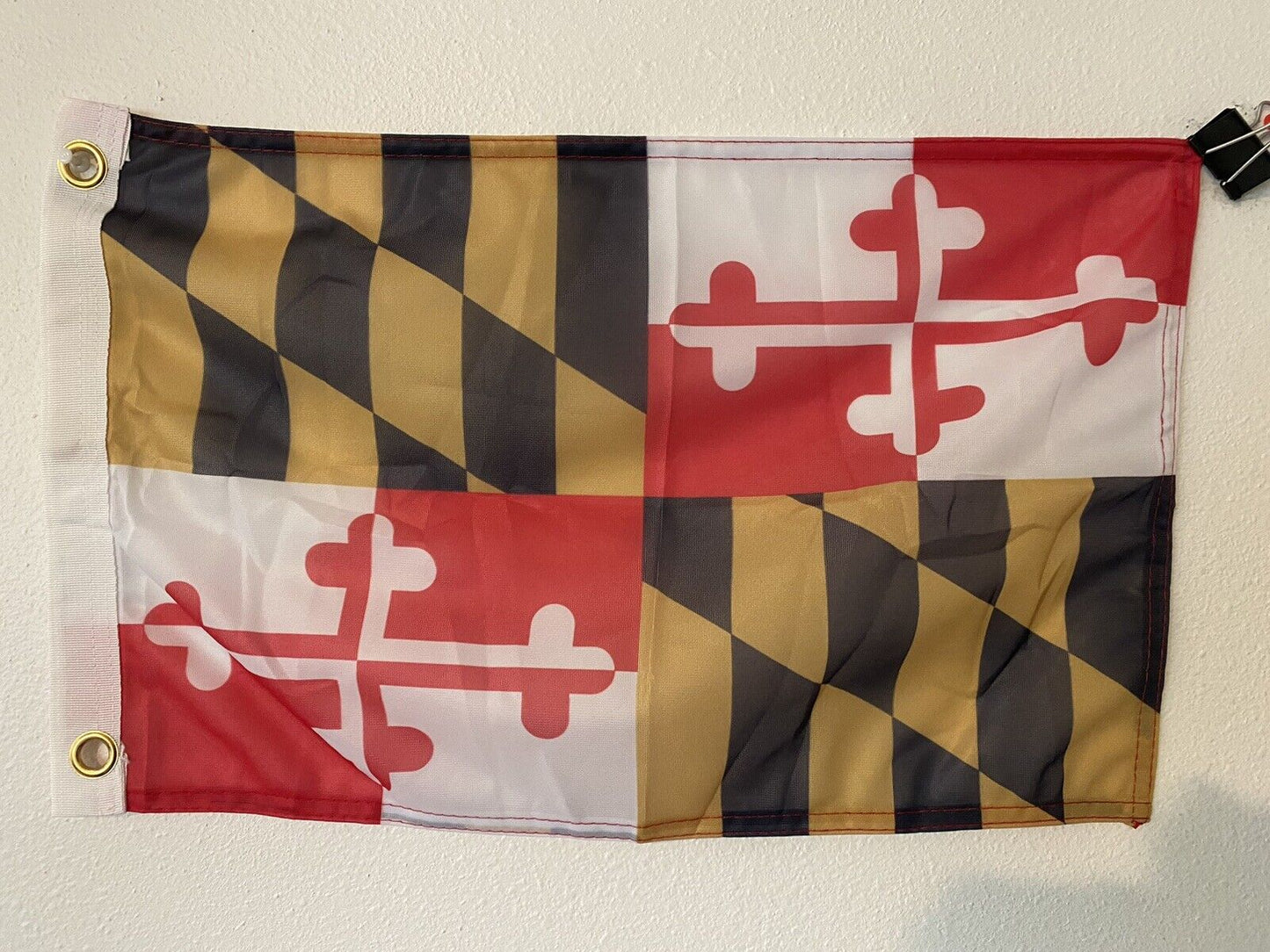 12x18 12"x18" State of Maryland Sleeve Flag Boat Car Garden-ON SALE! -Z13