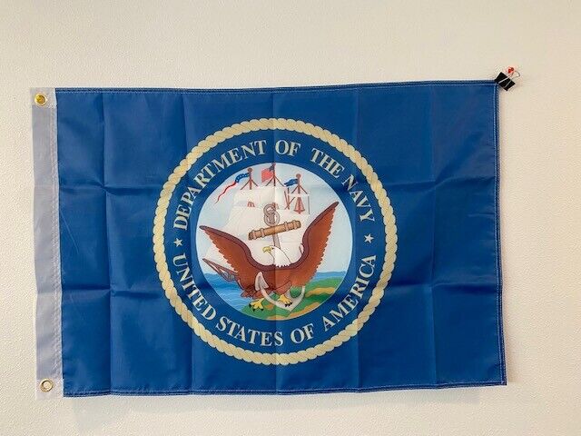 2x3 US Department of the Navy Flag 2'x3' House Banner grommets polyester M2