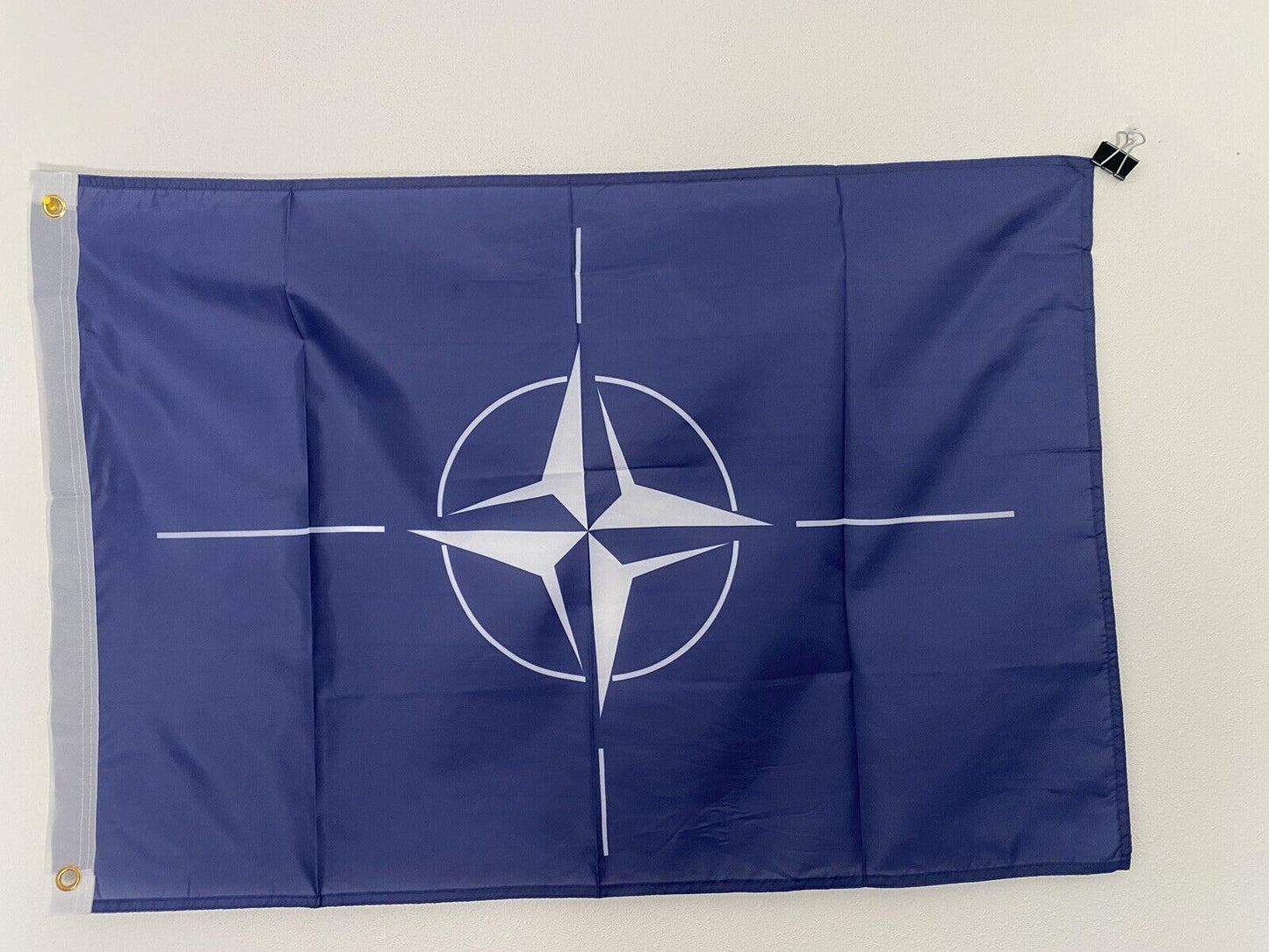 2 x 3 Ft 2' x 3' NATO Nato Flag House Banner Brass Grommets Z18