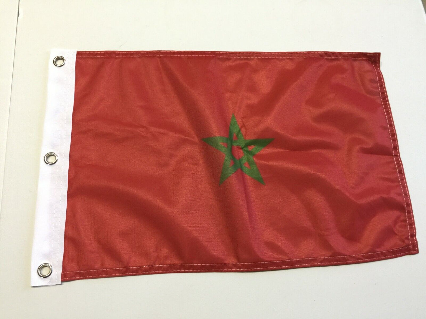 NEW 12" x18" MOROCCO FLAG 12 x18 MOROCCAN NEW39 Z8