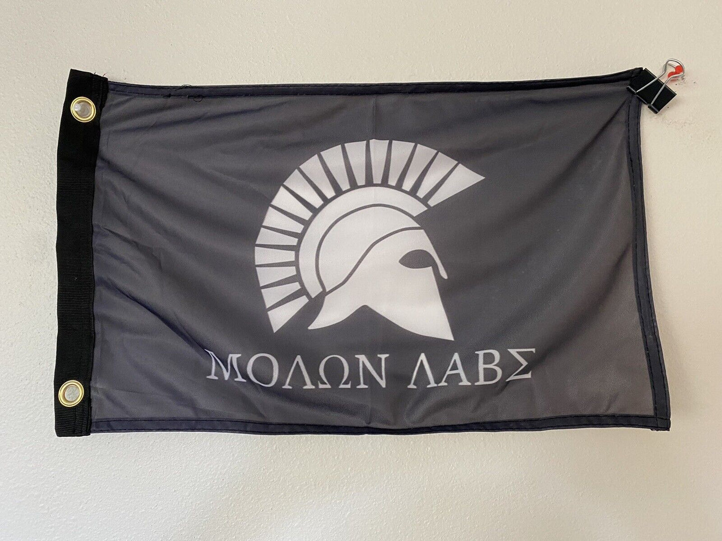 12x18 12"x18" Molon Labe Military Spartan Polyester Flag Z13