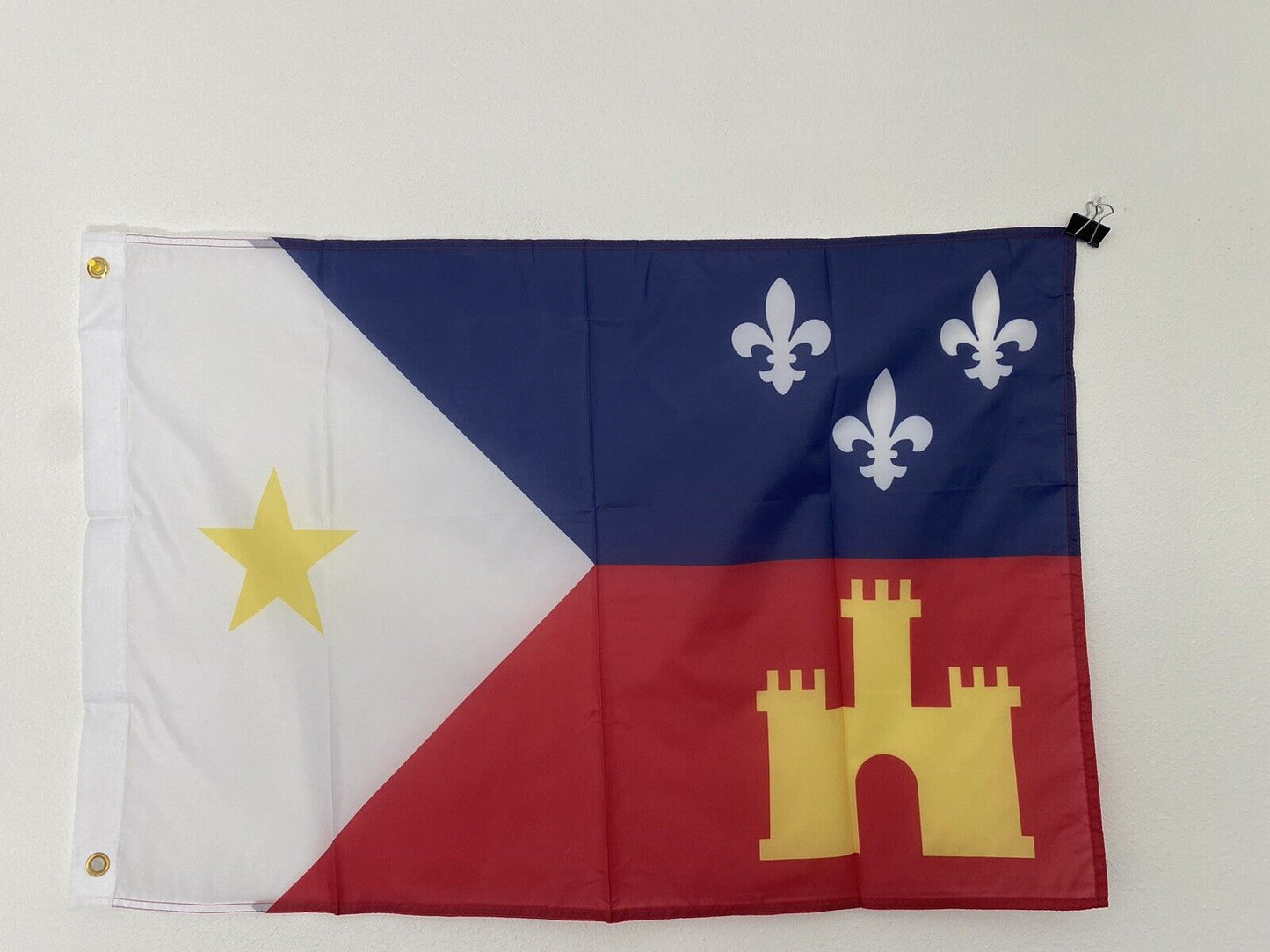 2 x 3 Ft 2' x 3' Louisiana Acadiana Premium Quality Flag Cajun Banner Z18