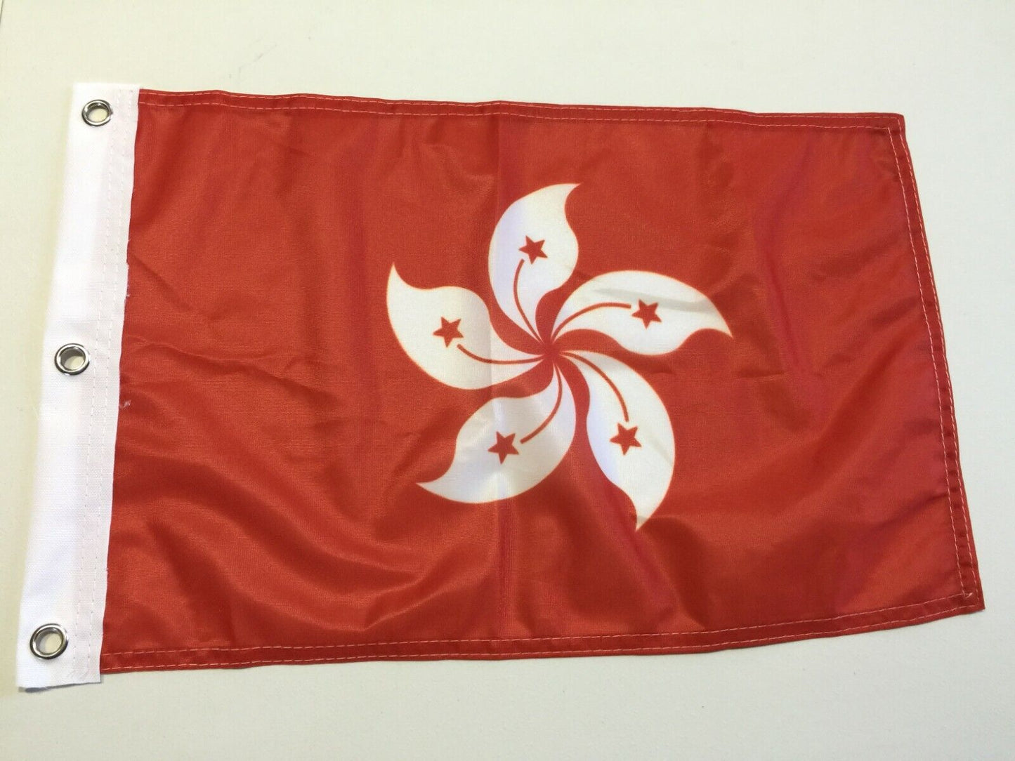 12" x 18" HONG KONG FLAG ASIA FLAGS 12x18 ASIAN NEW HK BANNER 18-Z9