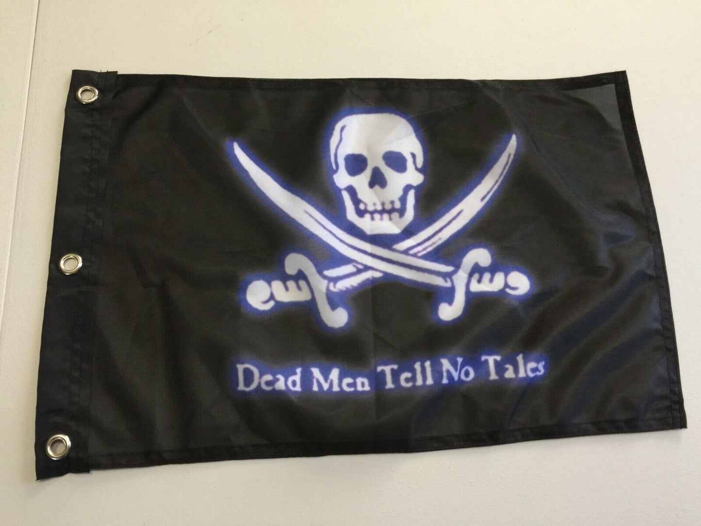 12" x 18" PIRATE FLAG Dead Men Tell No Tales Ship Banner Jolly Roger 26-Z16