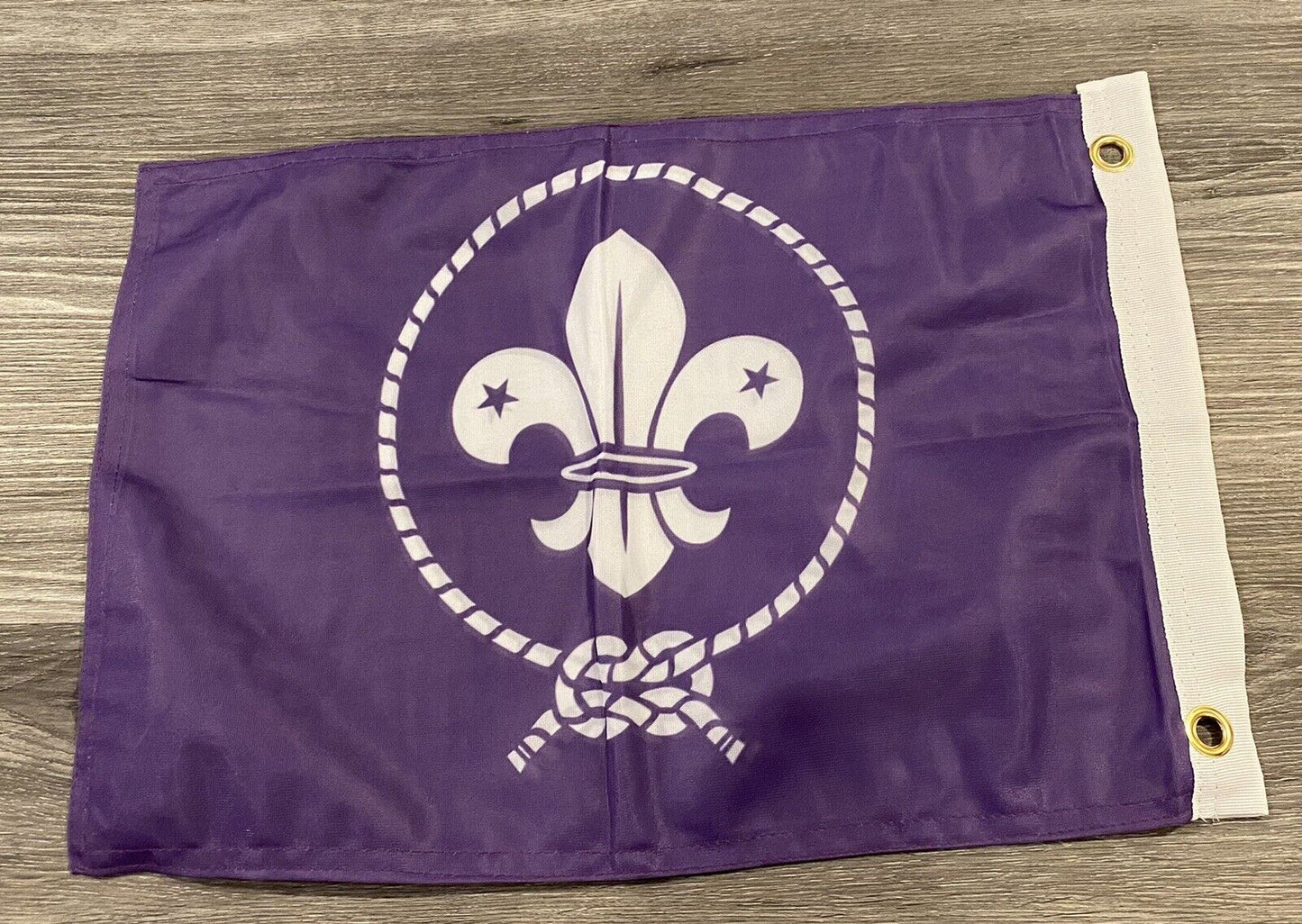 12" x18" 2-Ply Double-Sided 2-Ply Cubs World Boy Scout Movement Girl Scout Flag