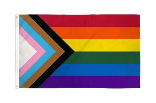 Progress Pride Flag 2' x 3'  Pride Flag LGBT Z21