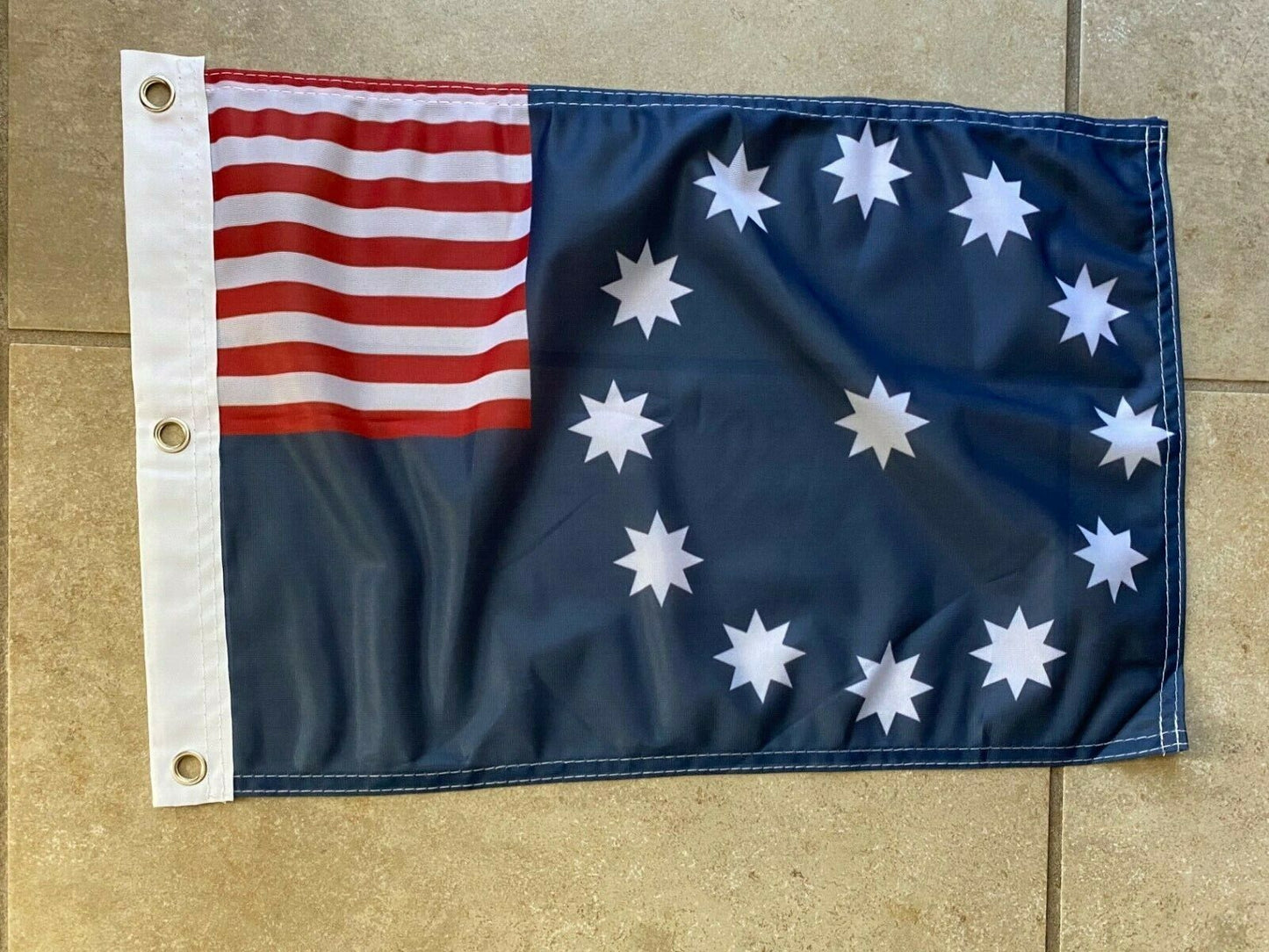 12 x 18 12" x 18" City Easton, Pennsylvania Flag Banner Grommets32