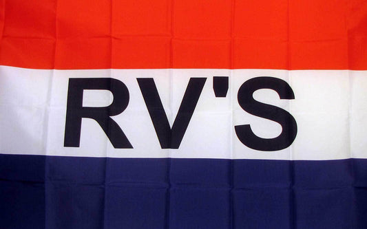 RV'S Polyester Flag 3’ x 5’ Banner