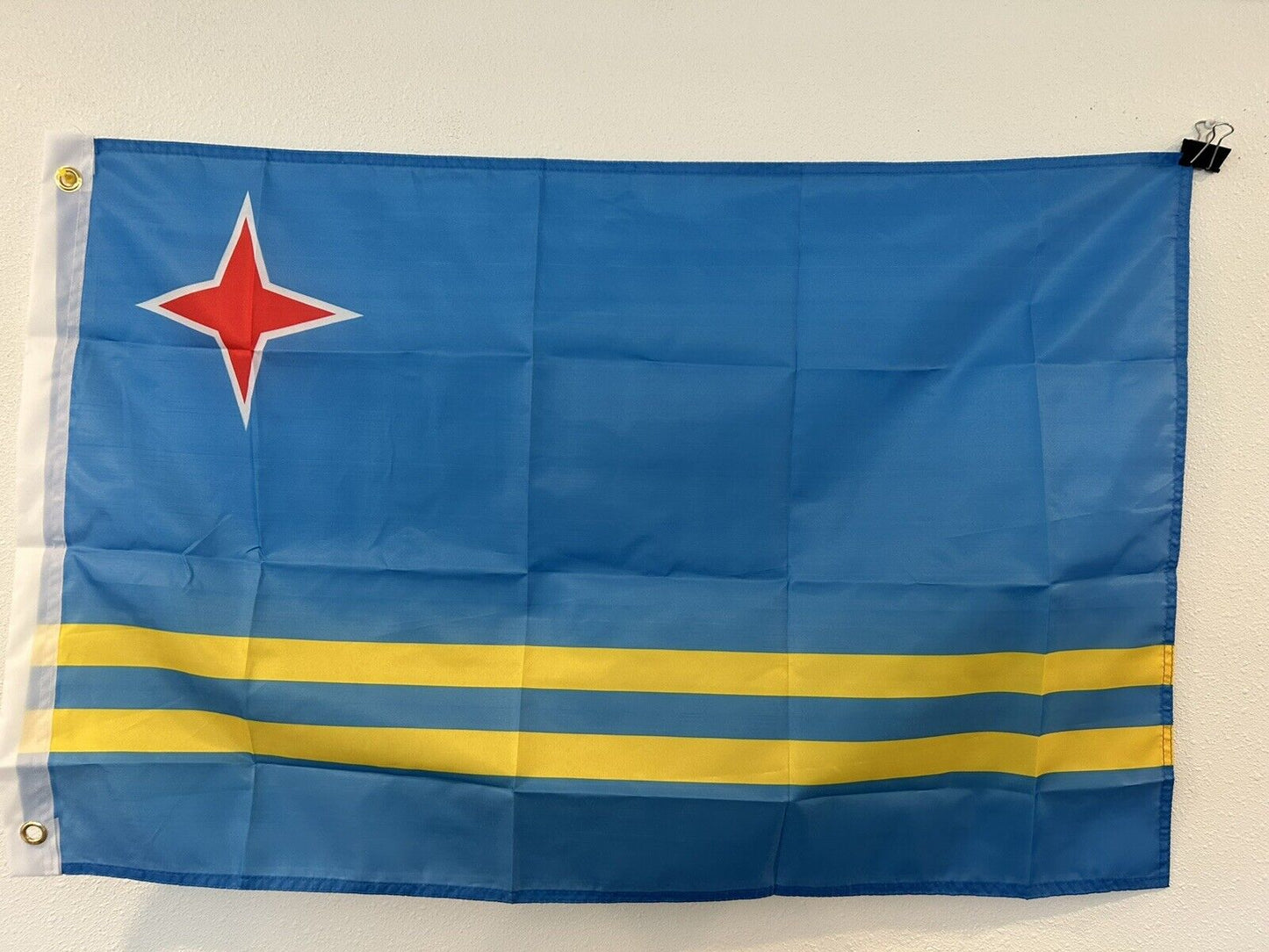 Aruba Flag 2 x 3 Feet 100D Polyester Flag Banner