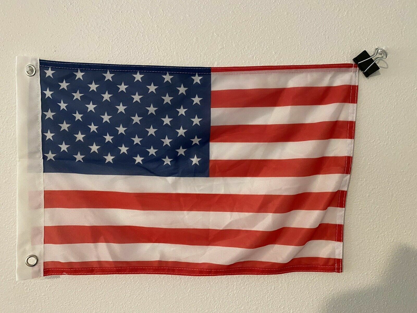 10 PACK 12" X 18" USA American Flag Boat Flag Car Banner Truck FAST USA SHIPPER