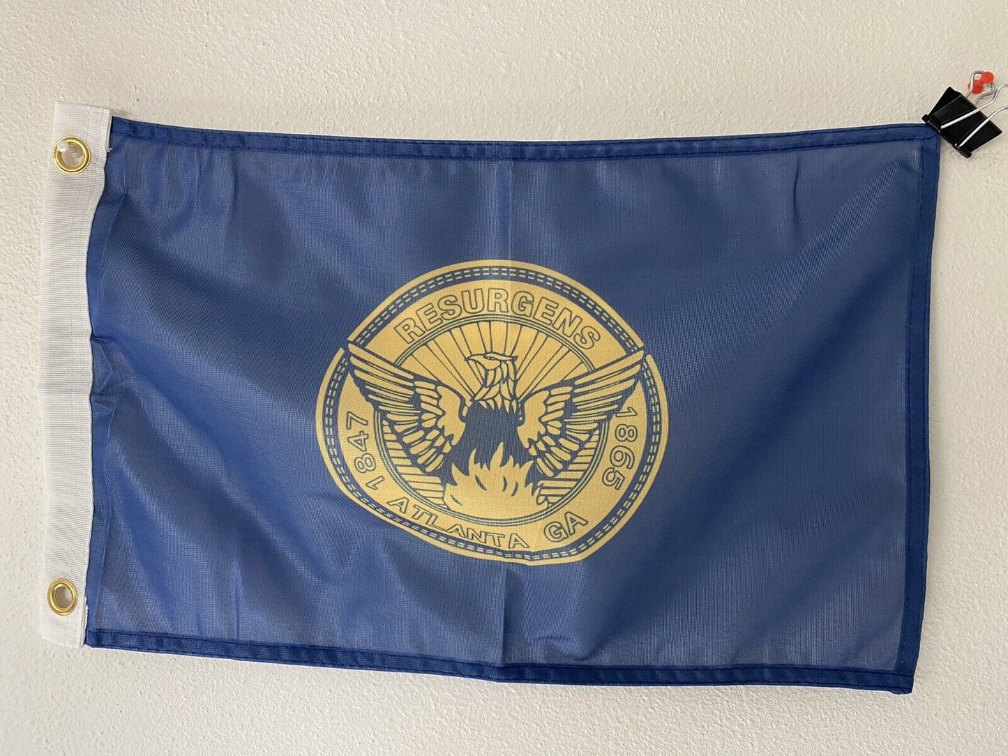 12" x 18" Resurgens Atlanta Georgia Flag Polyester Flag Banner-Z19