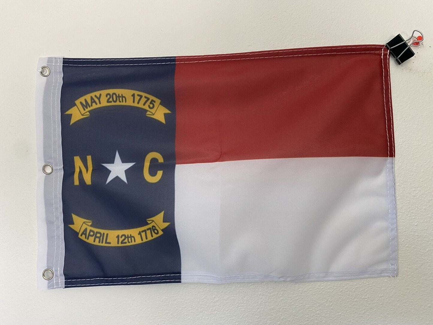 12x18 12"x18" NC North Carolina Republic 1775 186Flag 3 Grommets 8-Z16