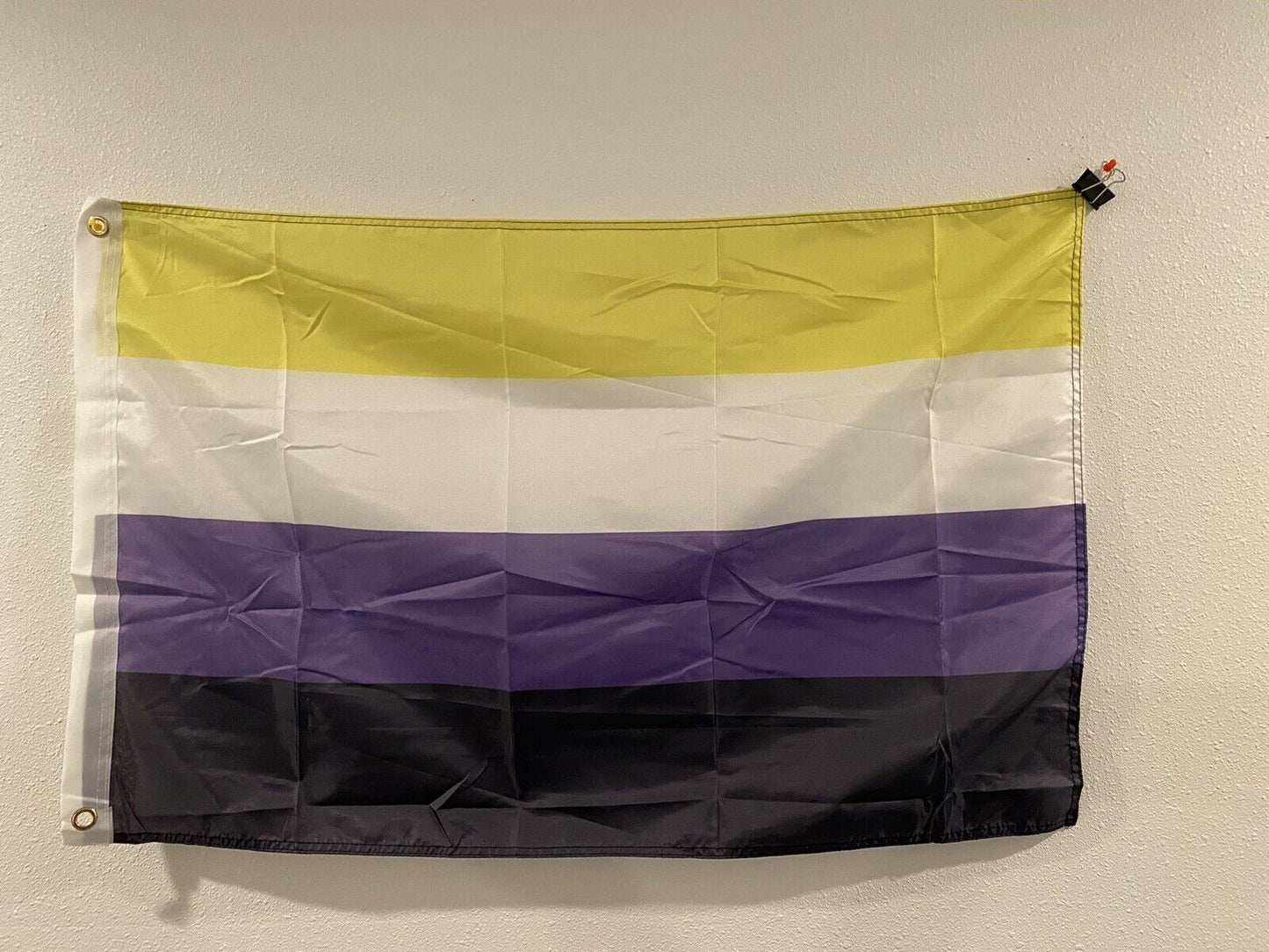 Non-Binary Pride Flag 2 x 3 FT Pride Flag LGBT 2' x 3'