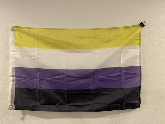 Non-Binary Pride Flag 2 x 3 FT  Pride Flag LGBT 2' x 3'