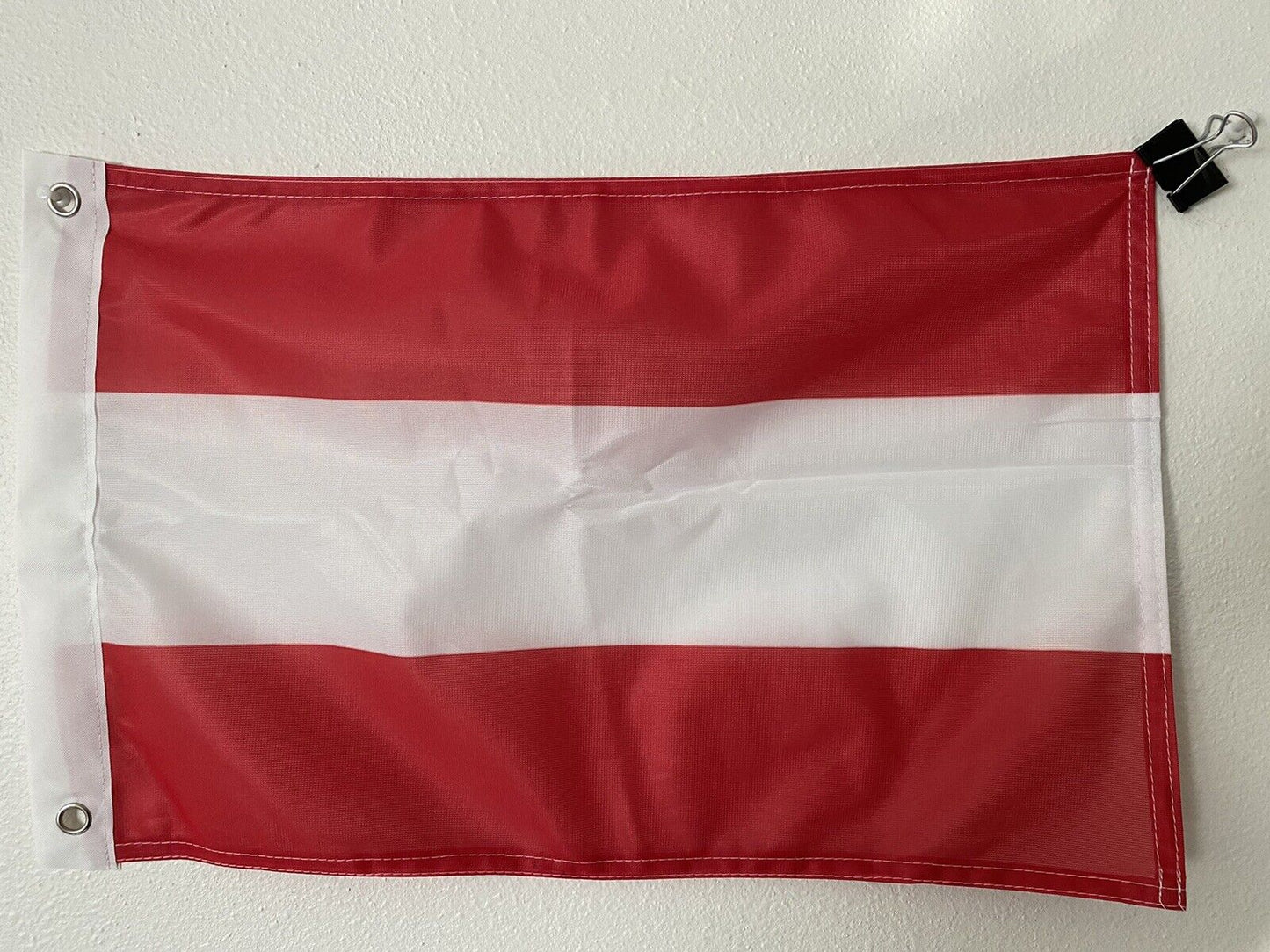 12" x 18" Austria Austrian Flag 12x18 Banner Brass Grommets fade resistant19