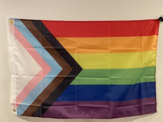 Progress Pride Flag 2 x 3 FT  Pride Flag LGBT 2' x 3'