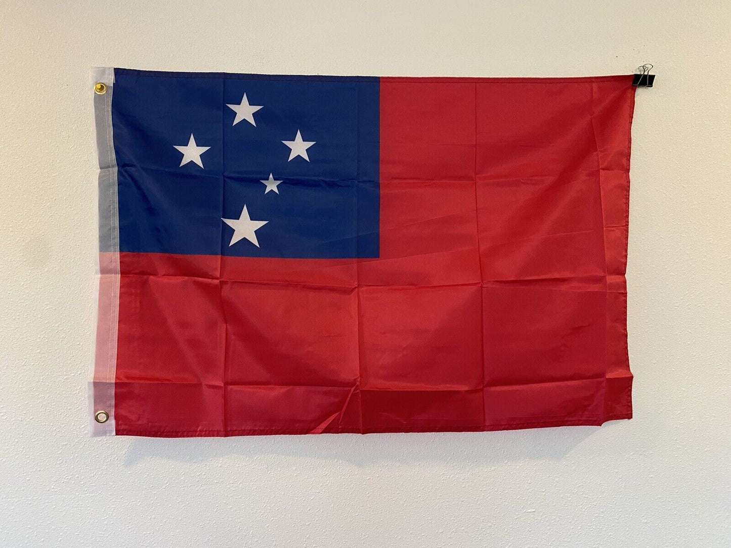 2 x 3 Feet Samoa Western Country 100D Polyester 2' x 3' Flag Z7