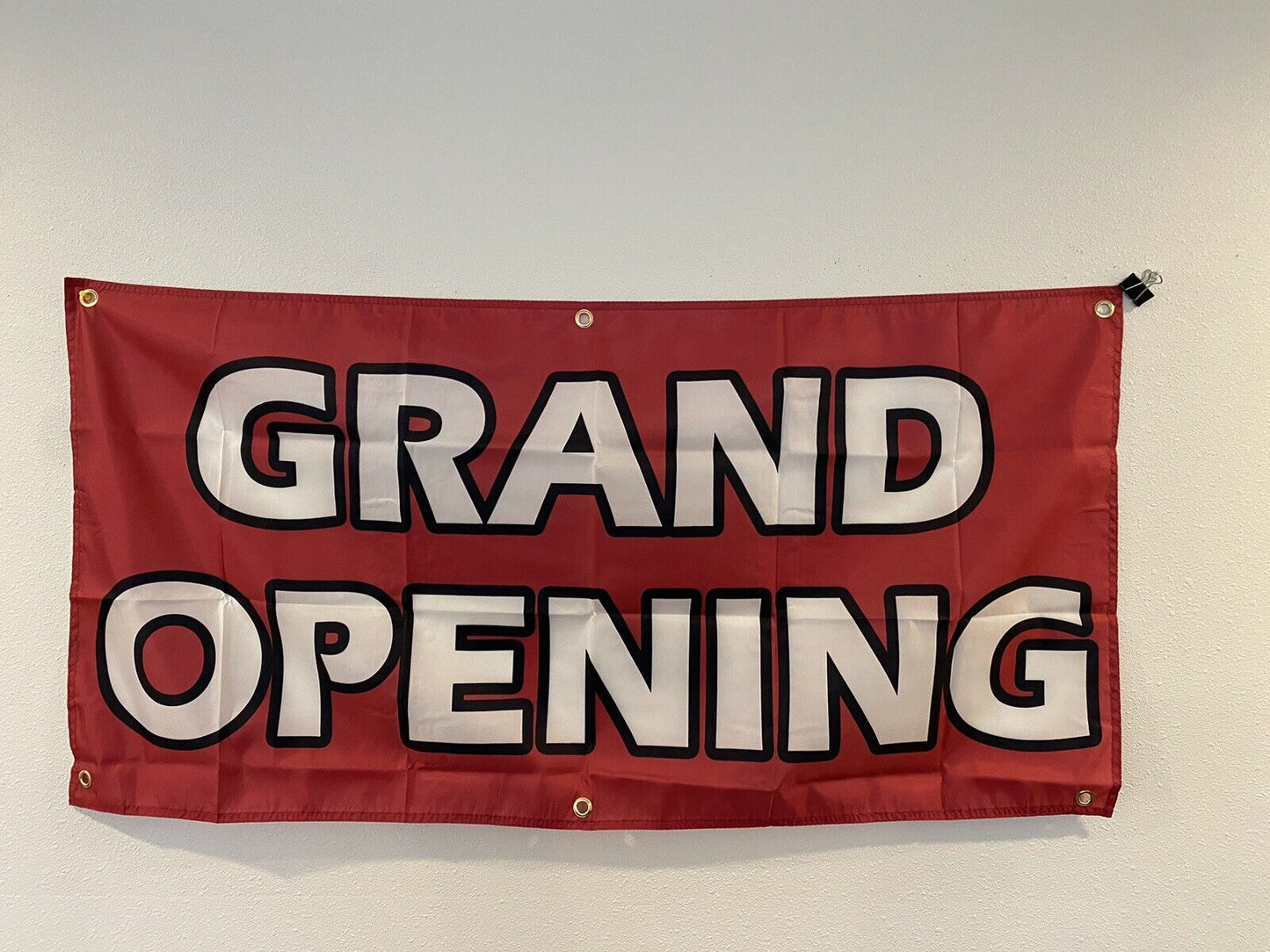 3 Pack 2x4 ft GRAND OPENING 1 Banner Sign -Super Polyester Fabric-New Z24