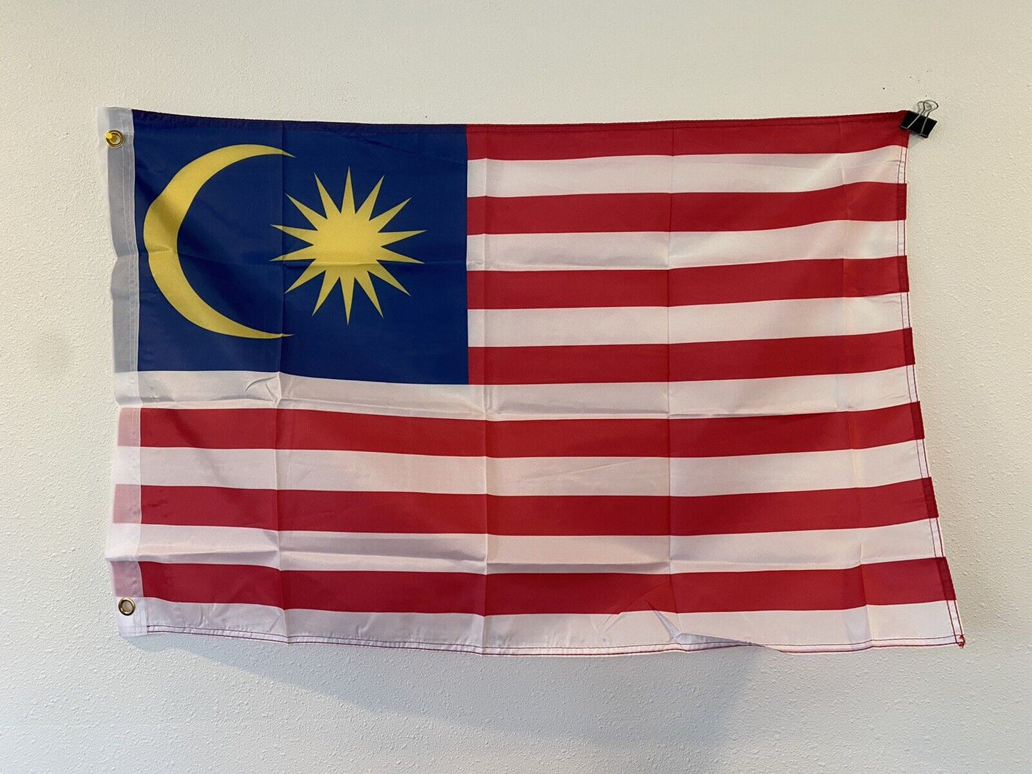 2 x 3 Feet Malaysia Country 100D Polyester 2' x 3' Flag Z7