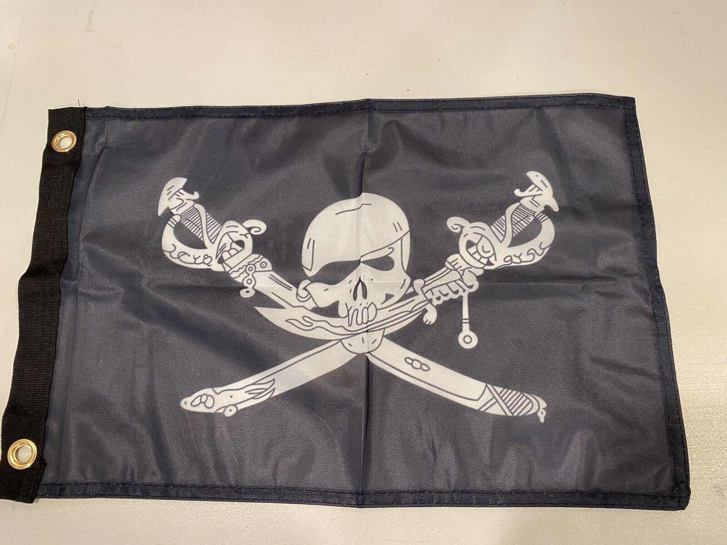 12" x18" Jolly Roger Pirate Brethren of Coast Flag 12x18 Banner Grommets 21