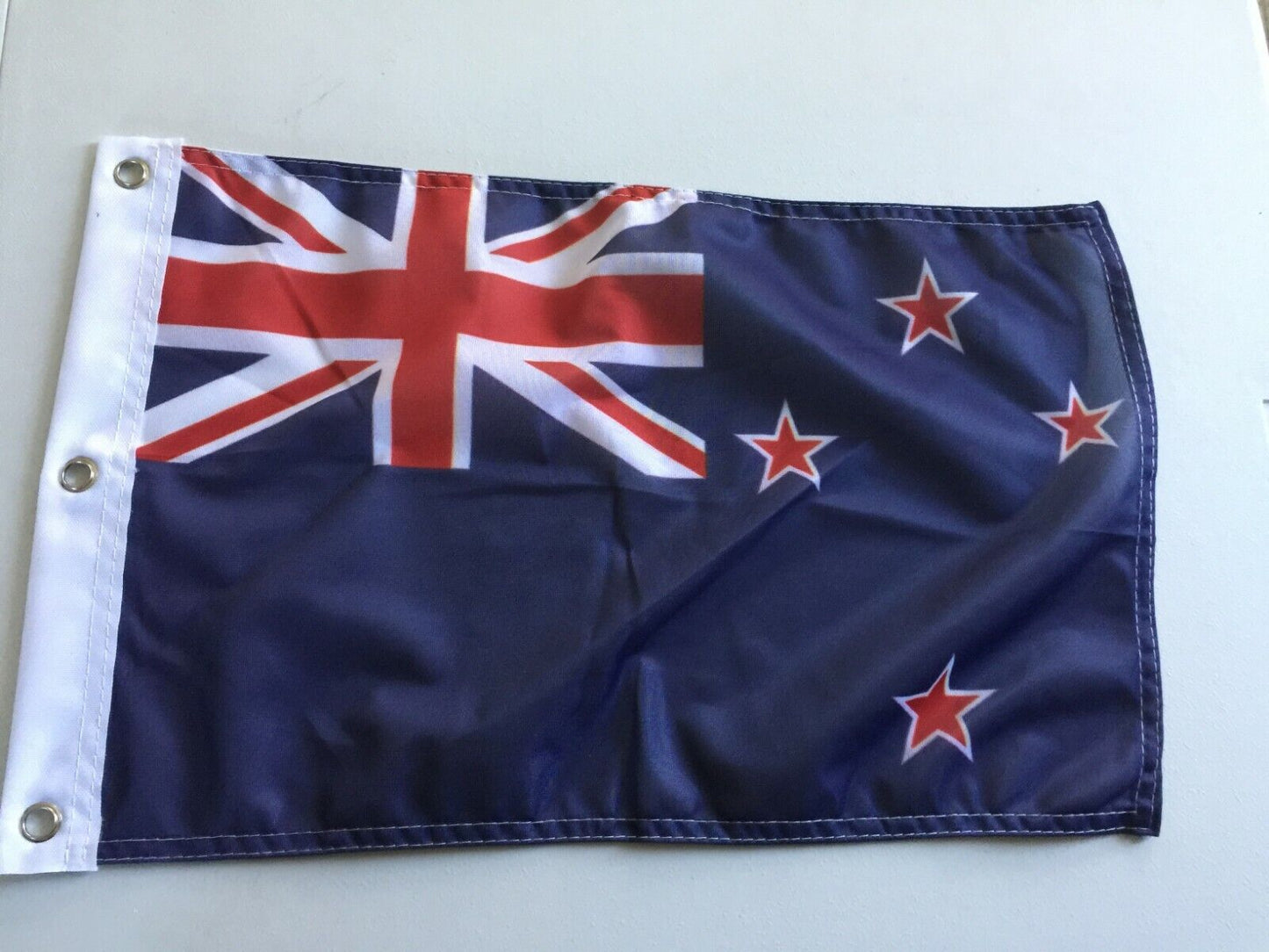 New Zealand Flag Argentina Banner Polyester 12" x 18" Country Flags20,Z37