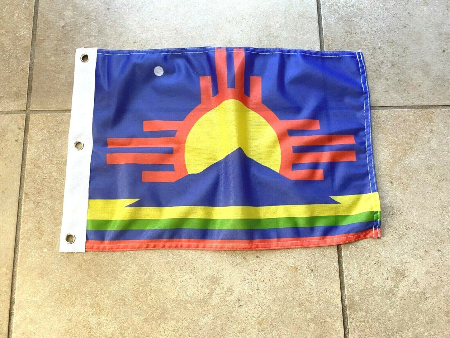 12 x 18 12" x 18" City Roswell, New Mexico Flag Banner Grommets31