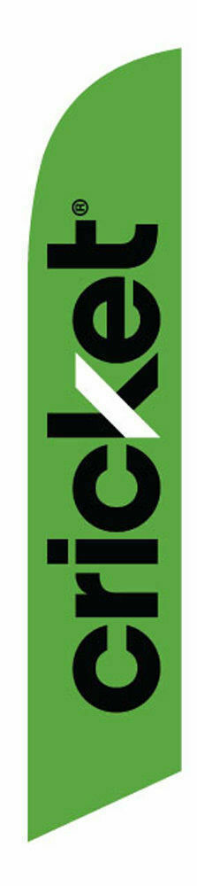 PACK OF 10 CRICKET MOBILE WINDLESS SWOOPER FLAGS BANNER FREE SHIPPING-FLAG ONLY