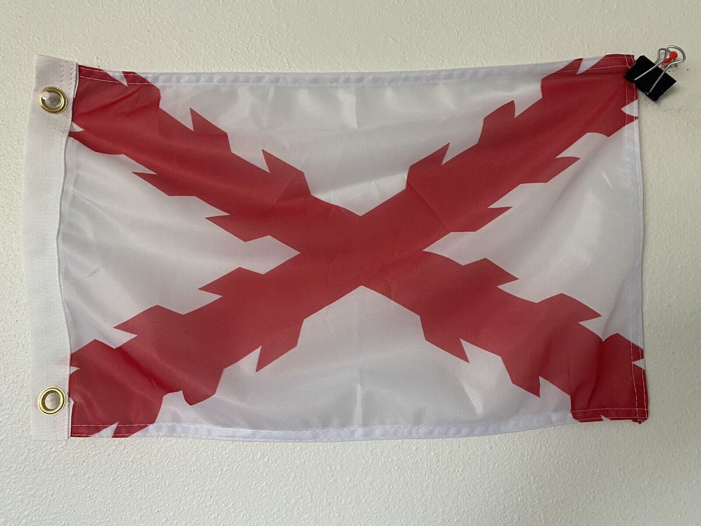 12 x 18 Spanish Ensign Flag 12" x 18" Banner Grommets House Banner Premium Z11