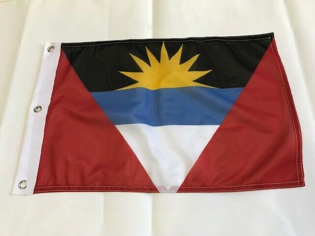 12x18 12"x18" Antigua and Barbuda Grommets Flag Boat Car Garden19