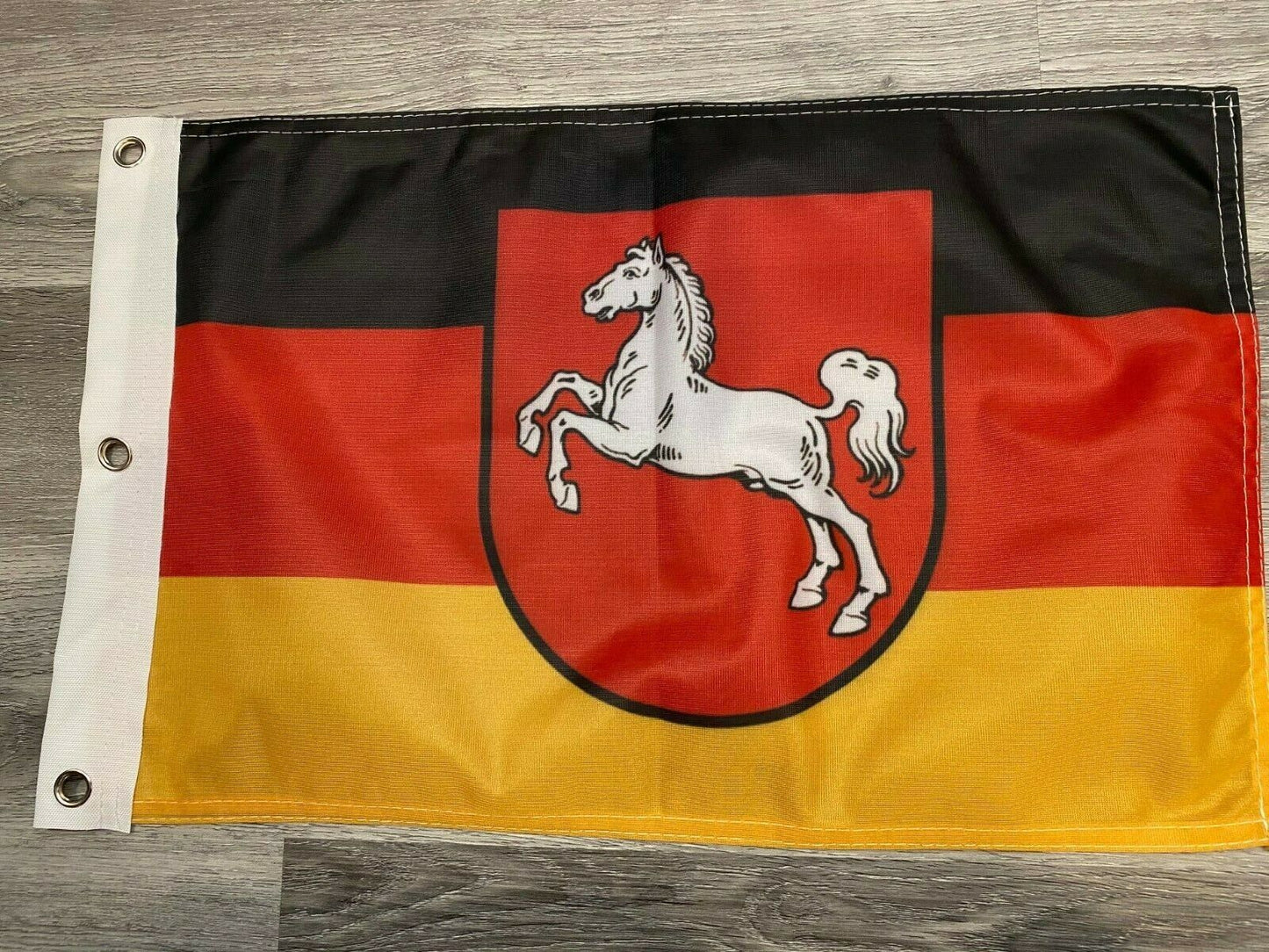 12" x 18" Flag Lower Saxony state Flag With Crest New-31