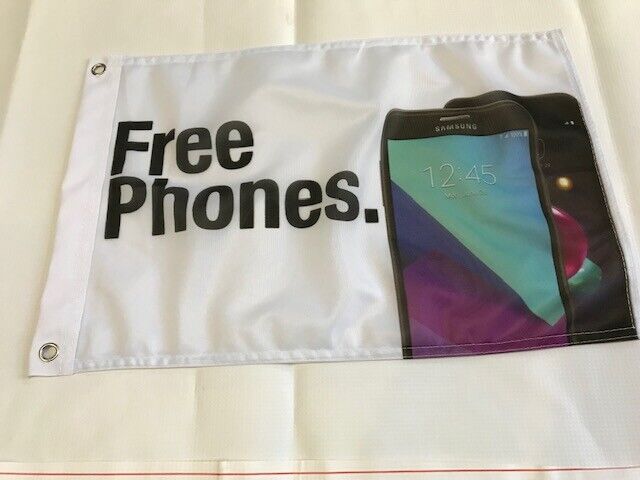 12" X 18" 12x18 Free Phones Outdoor advertising with grommets14