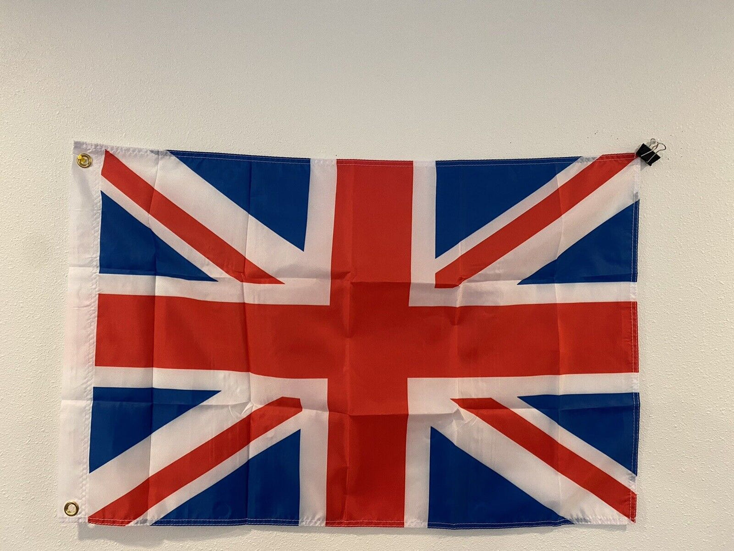 United Kingdom British 2 x 3 Feet 100D Polyester Flag Banner M2
