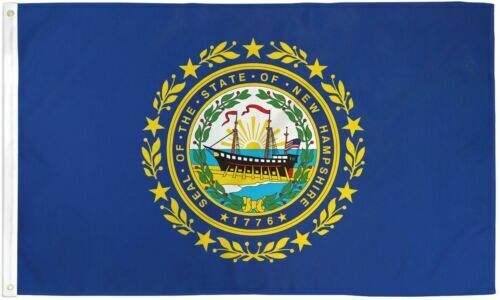 New Hampshire State Flag 3X5 Polyester Flag