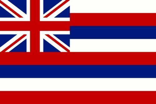 Hawaii State FLAG 3 X 5 FEET BRASS GROMMETS INDOOR OUTDOOR FLAGS BANNER