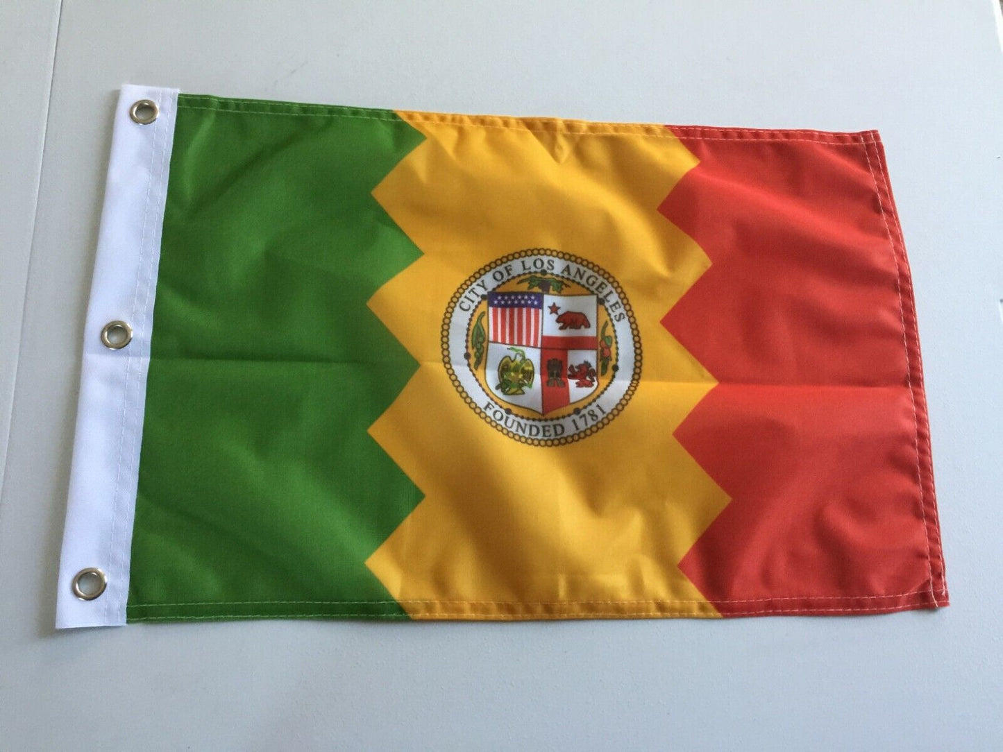 12" x 18" City of Los Angeles Flag California 12x18 Banner Brass Grommets13