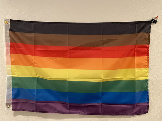 Philly Rainbow Pride Flag 2 x 3 FT  Pride Flag LGBT 2' x 3' Z21