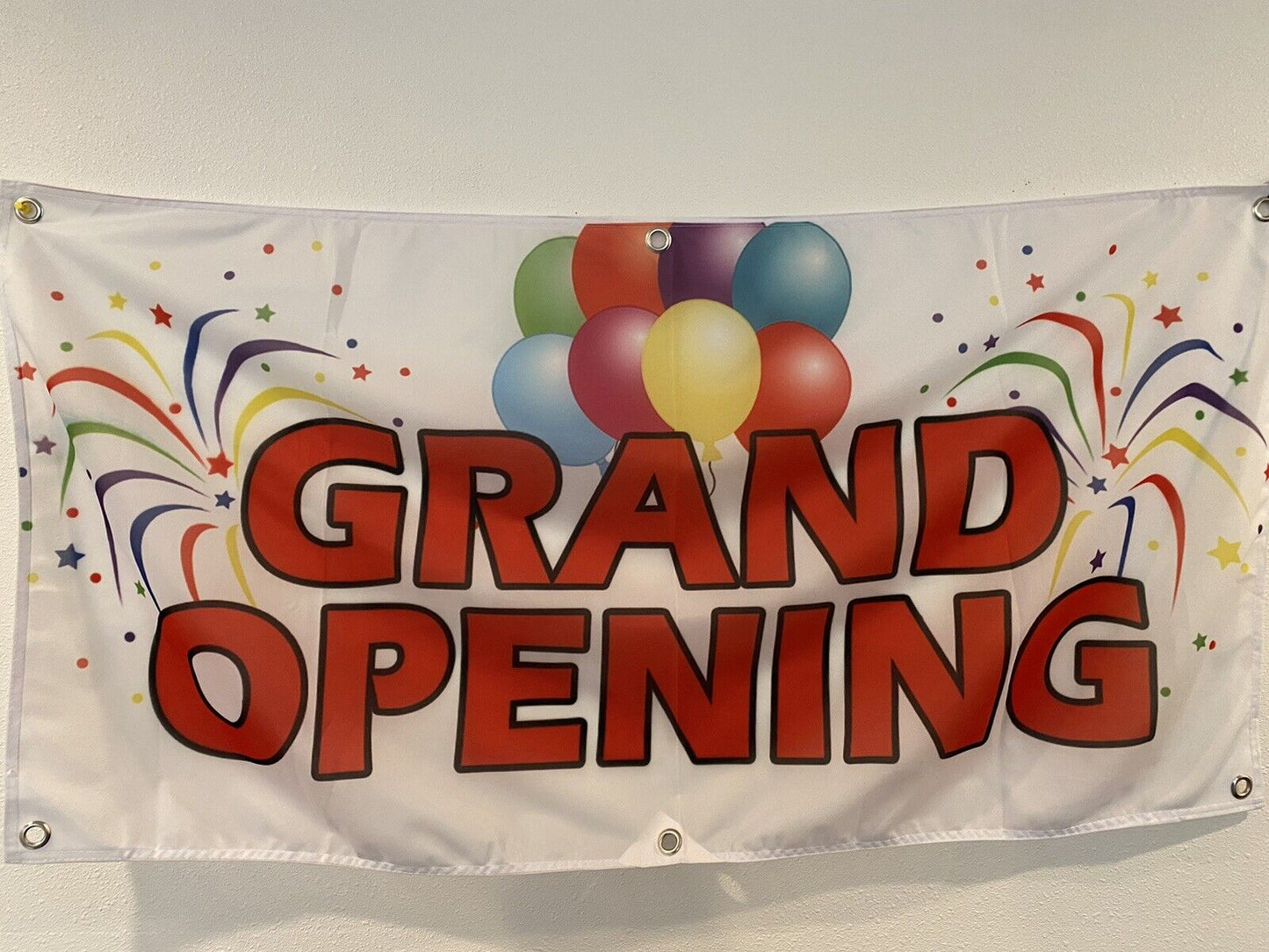 2x4 ft GRAND OPENING Banner Sign -Super Polyester Fabric-New Z24