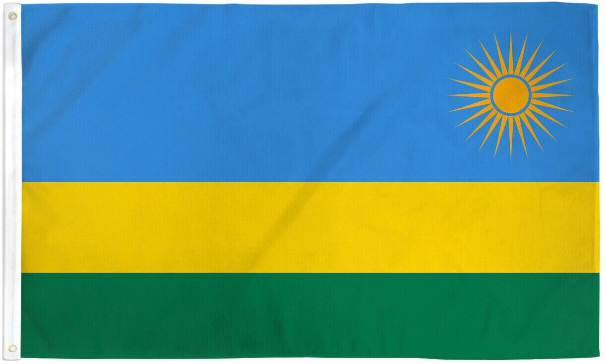 Rwanda Flag 2x3 ft Flag of Rwanda Rwandans Flag 2x3 House Flag Z7