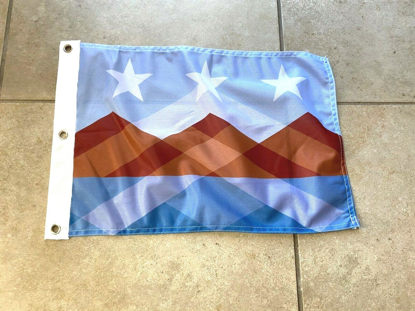 12 x 18 12" x 18" City Peoria, Arizona Flag Banner Grommets31