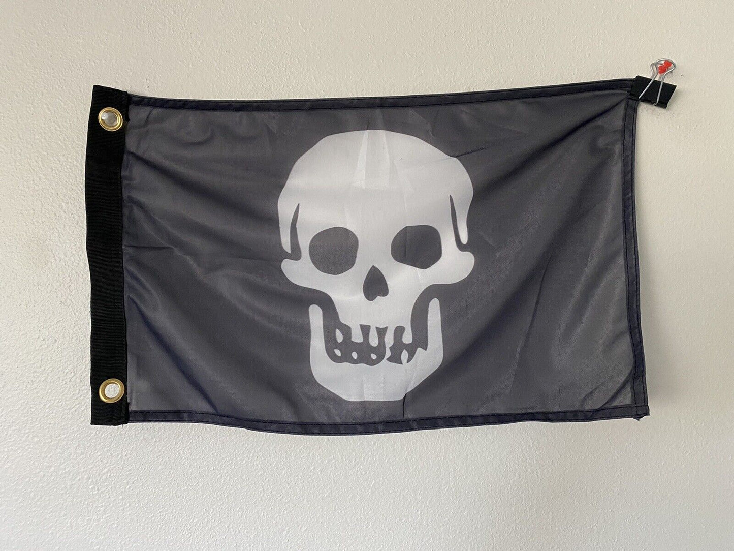 12x18 Pirate Jolly Roger Flag Boat Flag New Z5