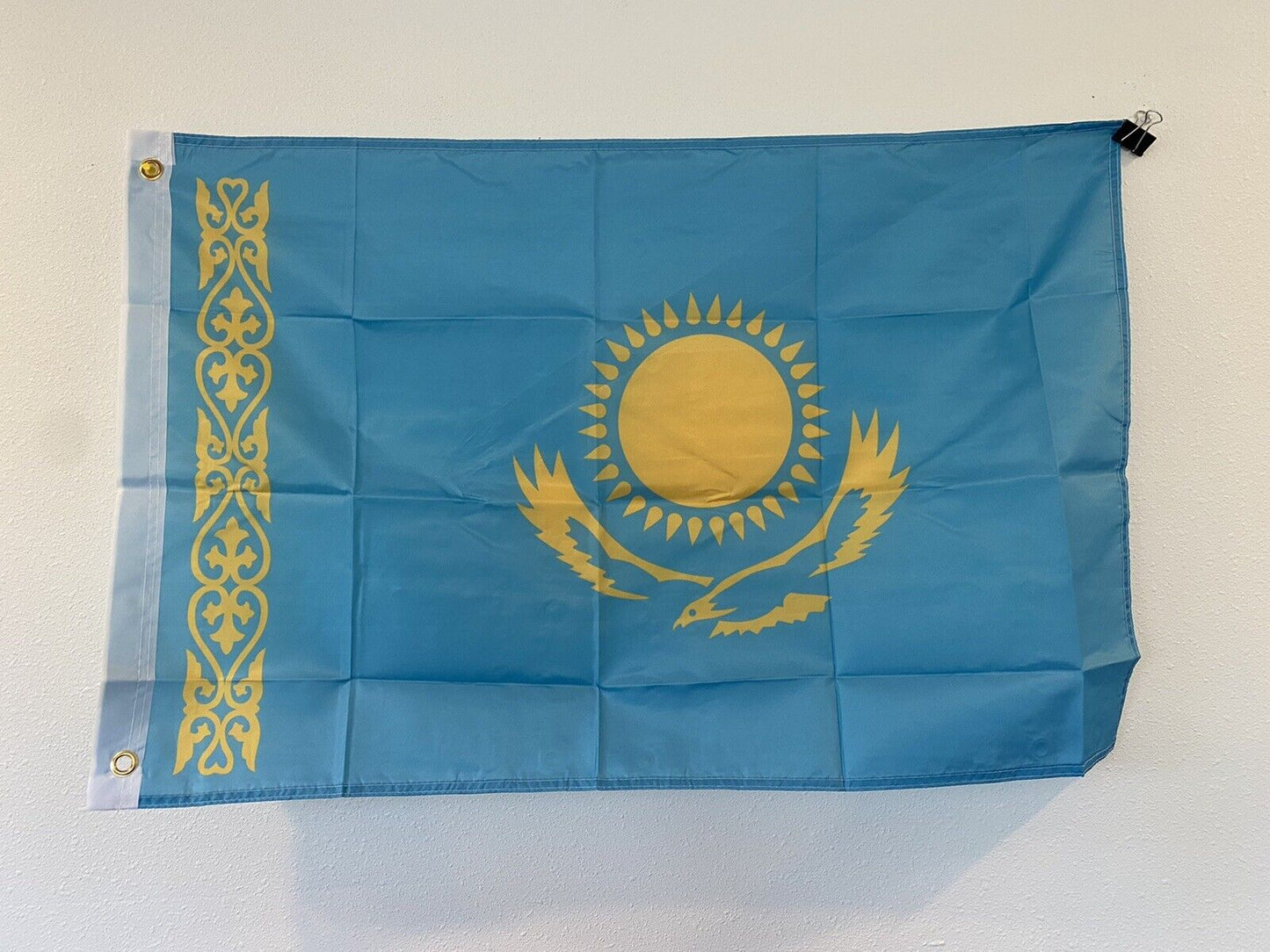 2 x 3 Feet Kazakhstan Country 100D Polyester 2' x 3' Flag Z6