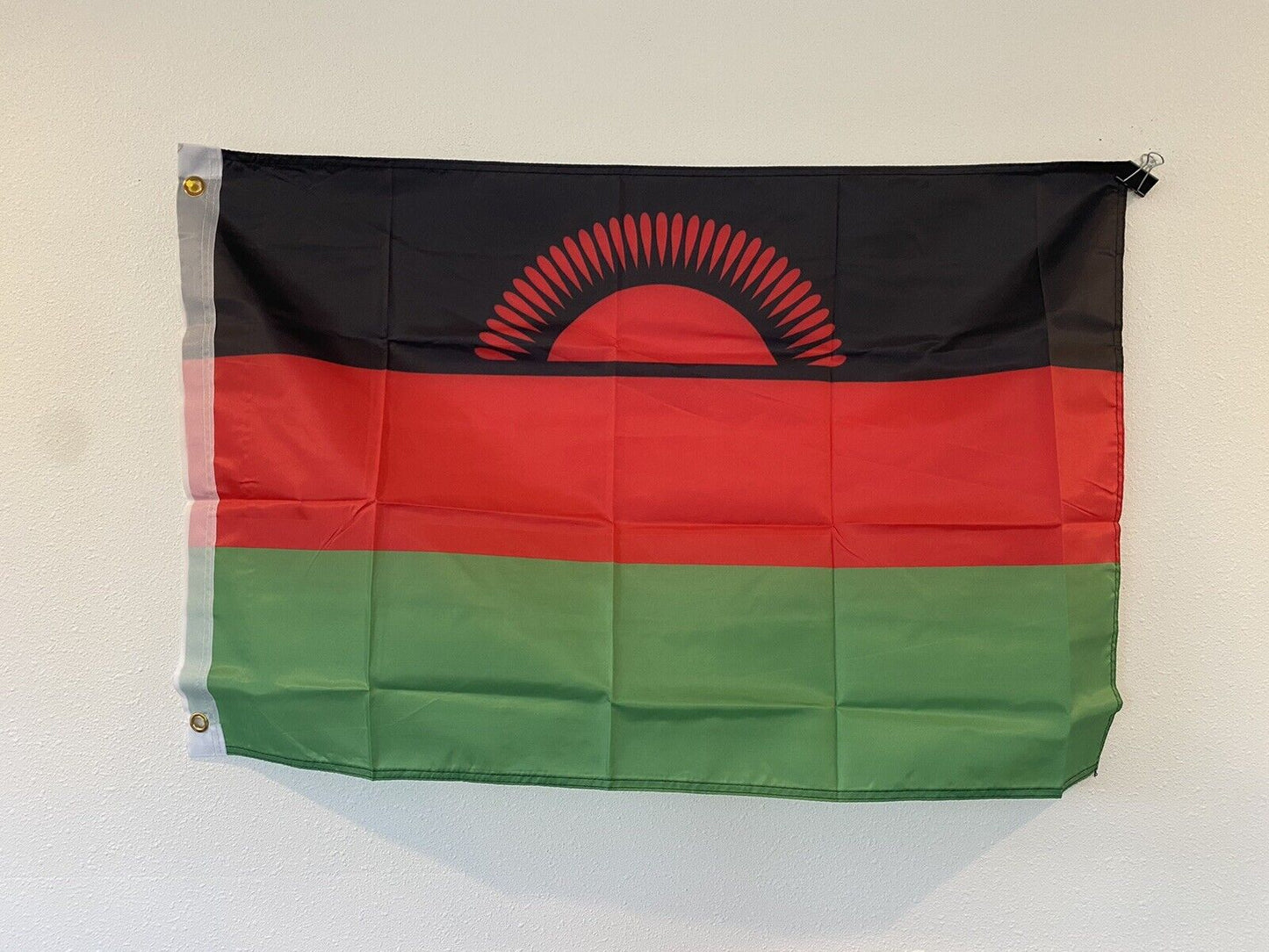 2 x 3 Feet Malawi Country 100D Polyester 2' x 3' Flag Z6