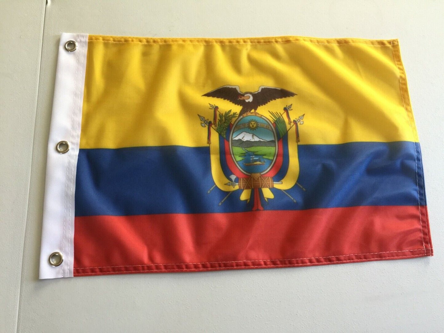 12" x 18" ECUADOR FLAG ECUADORIAN FLAGS NEW BANNER SIGN 19