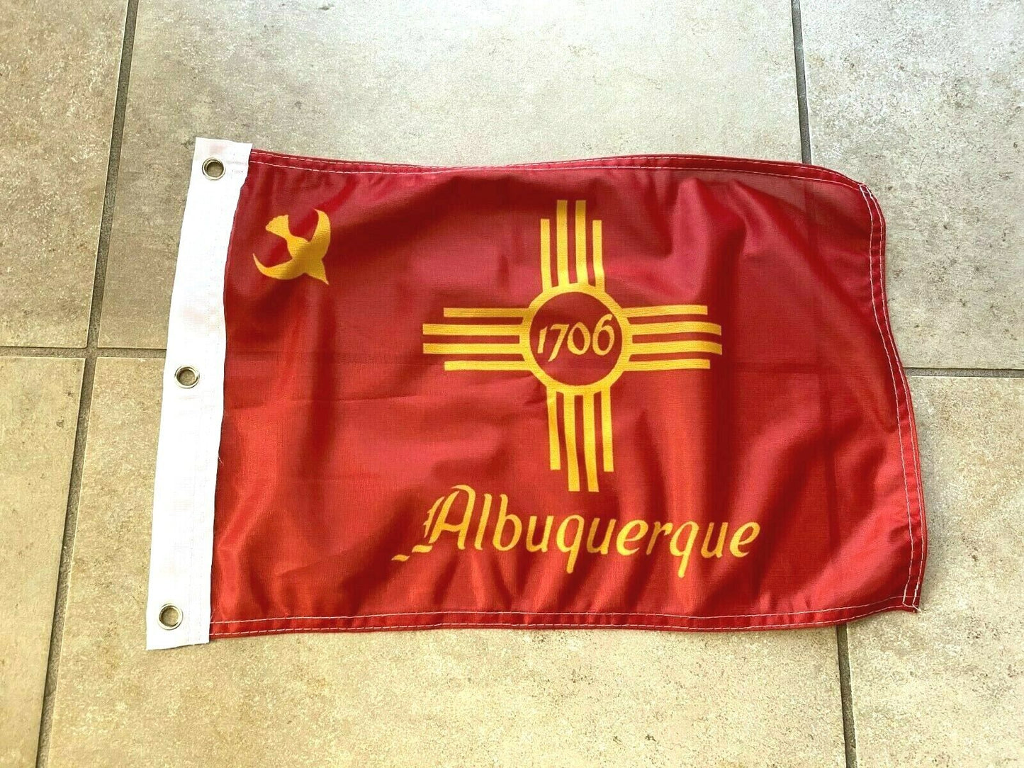 12" X 18" 12x18 Albuquerque Flag Boat Flag Car Banner Truck FAST USA SHIPPER38