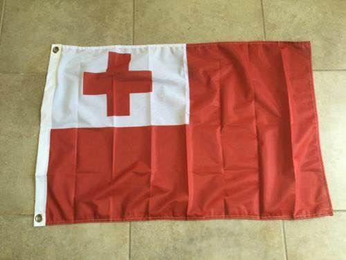 TONGA FLAG 2X3 FEET TONGAN 2'X3' NEW WHOLESALE36