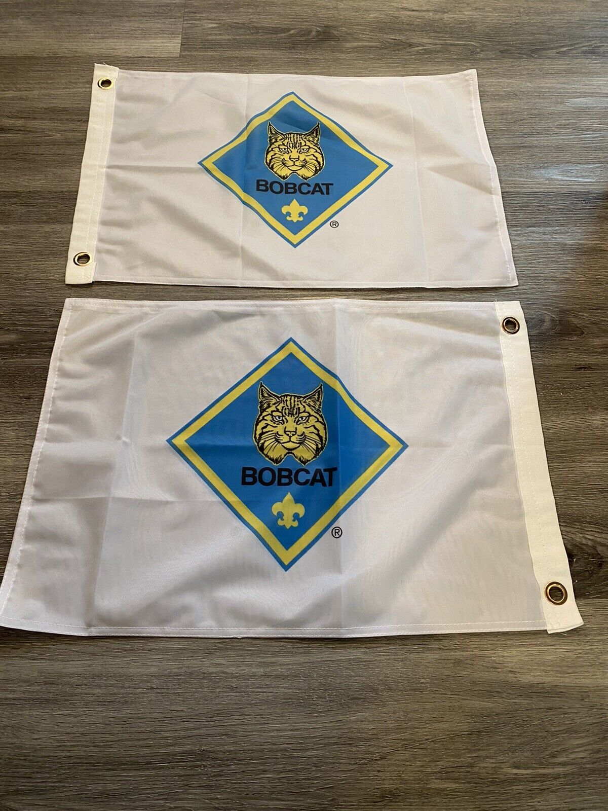 12" x18" 12 x 18 2-Ply Double-Sided 2-Ply Cub Scout Rank Bob Cat