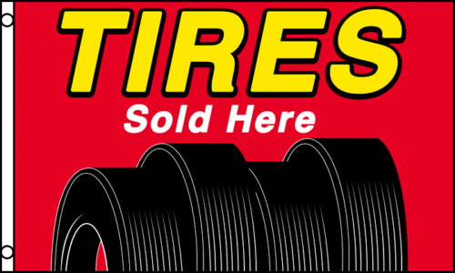 3x5 ft TIRES SOLD HERE Flag Store Garage Business Advertising Banner Sign-New