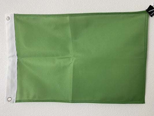 12x18 12"x18" Solid Neon Green 3 Grommets Flag Boat Car Garden 2