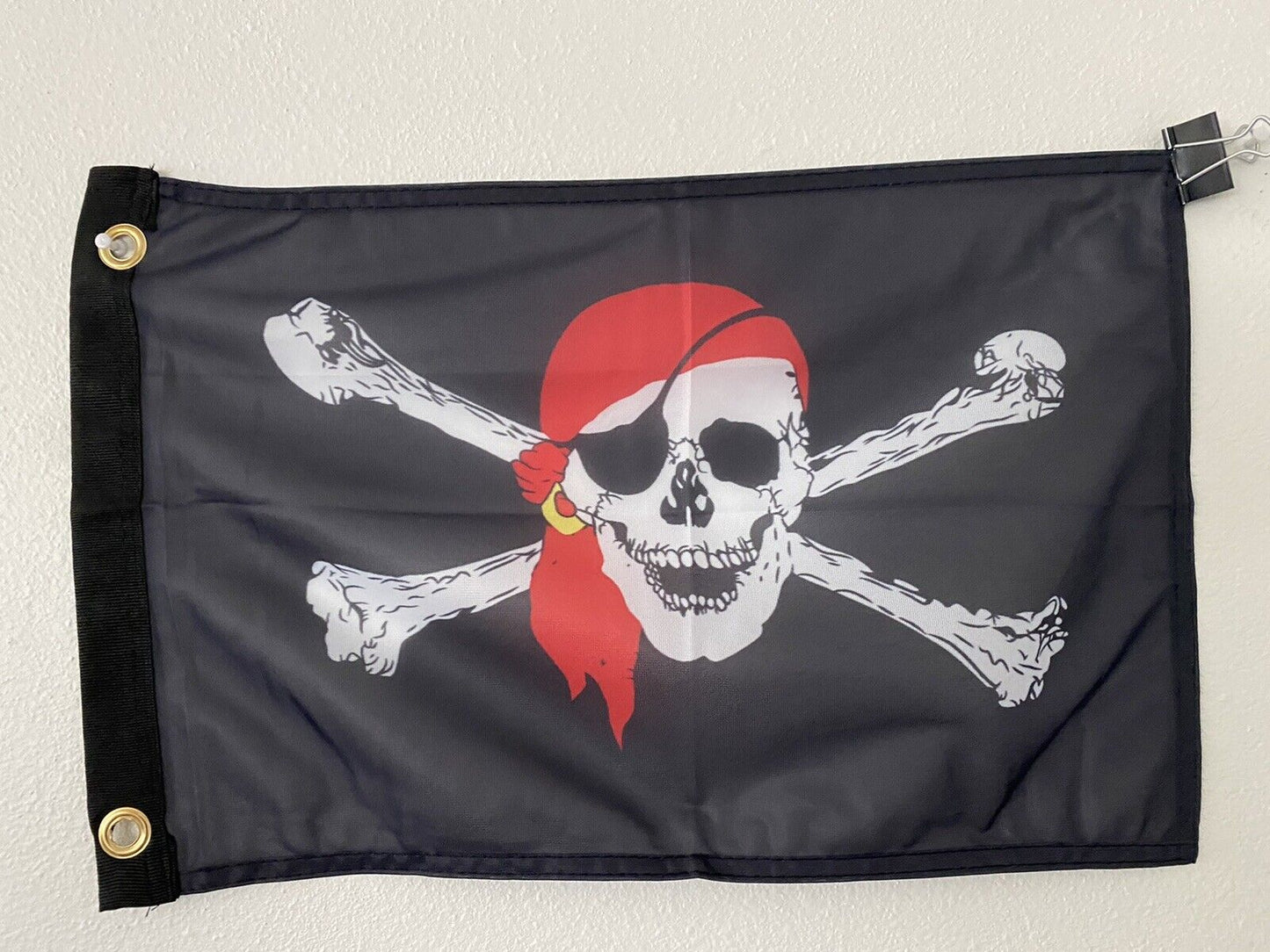 12x18 12"x18" Jolly Roger Pirate Surrender Flag Boat Car Garden21